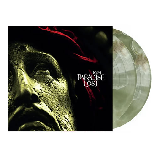'Icon 30' Marble Green vinyl and T-shirt bundle